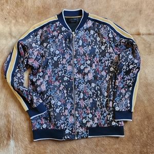 Zara Flower print track jacket